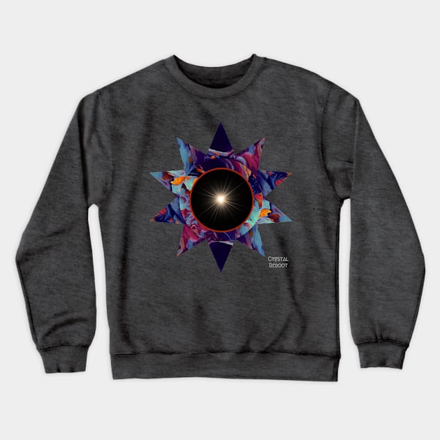 Light Within Crewneck Sweatshirt by Crystal Reboot